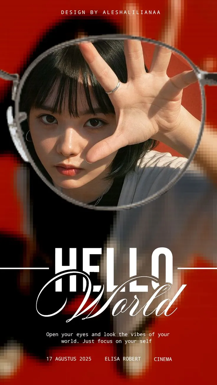 Simple Movie Poster by @aleshalilianaa