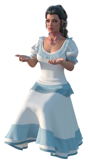 Free Female Pose illustration and picture