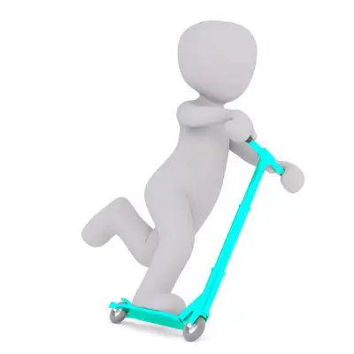 Free Sports Scooter illustration and picture