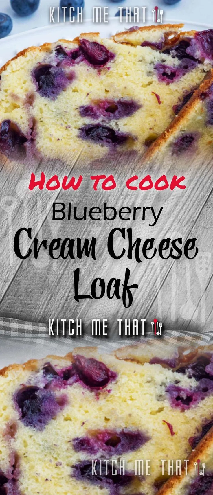 Blueberry Cream Cheese Loaf !! ~ KMTried!! 🎥✨