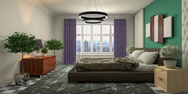 Free Interior Design Bedroom illustration and picture