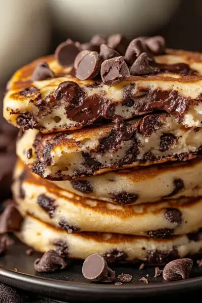 Delicious Chocolate Chip Pancakes Recipe