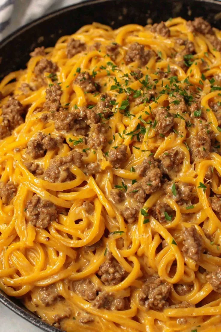 One-Pot Beef & Garlic Butter Pasta: Weeknight Winner! (v4)