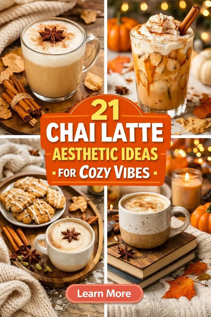 21 Chai Latte Aesthetic Ideas for Cozy Vibes