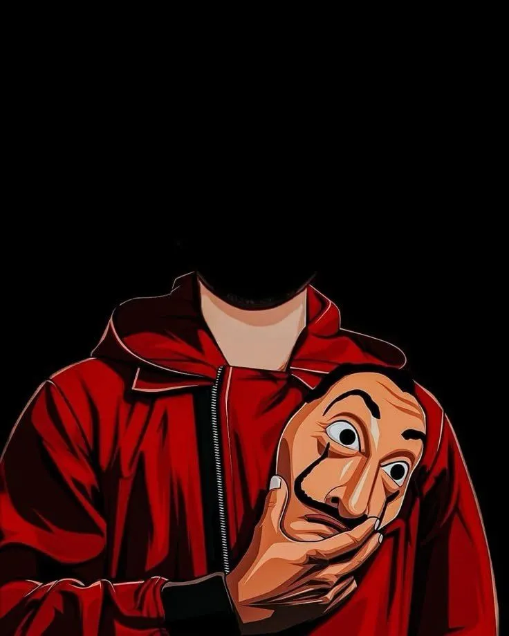 a man in a red hoodie is holding his face up