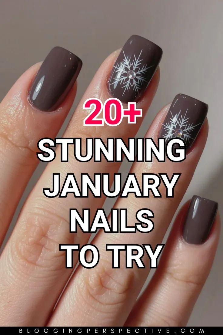 23 Elegant January Nails To Bookmark Now