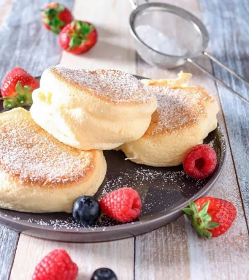 La recette des délicieux fluffy pancakes - Marie Claire Belgique