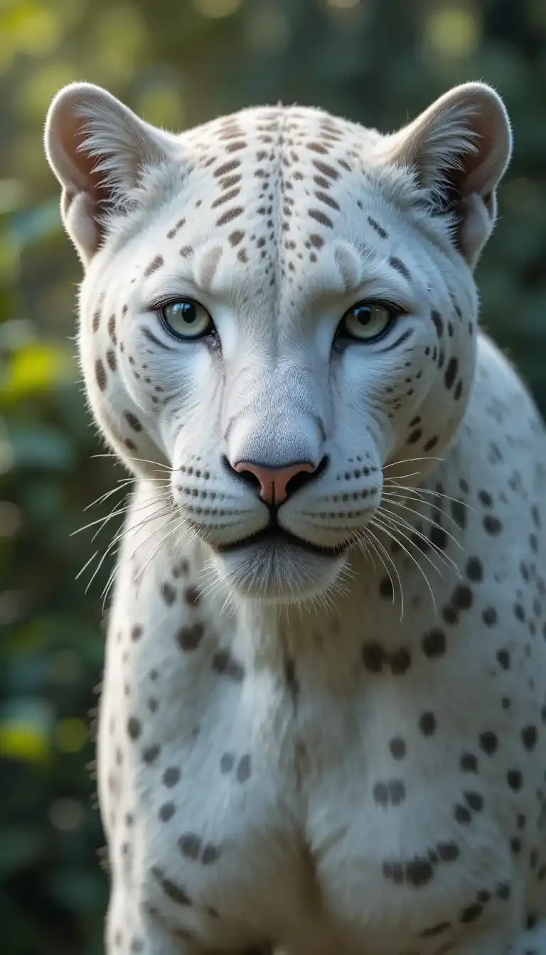 white panther 16K quality image generation