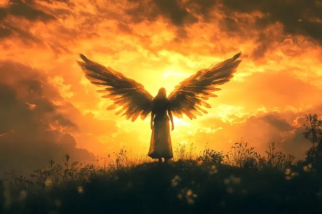 Free Angel Guardian illustration and picture