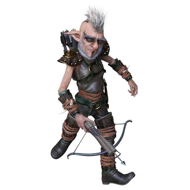 Free Elf Crossbow illustration and picture
