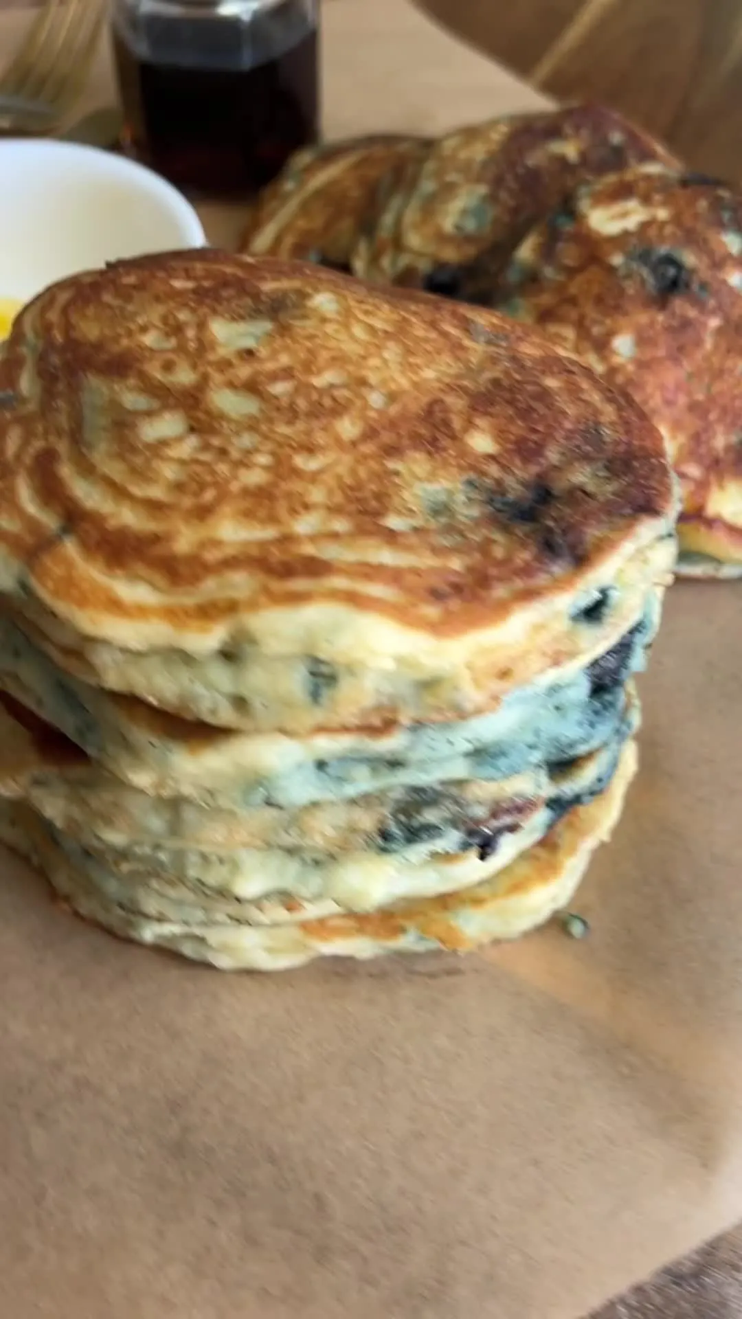 Buttermilk Blueberry Pancakes