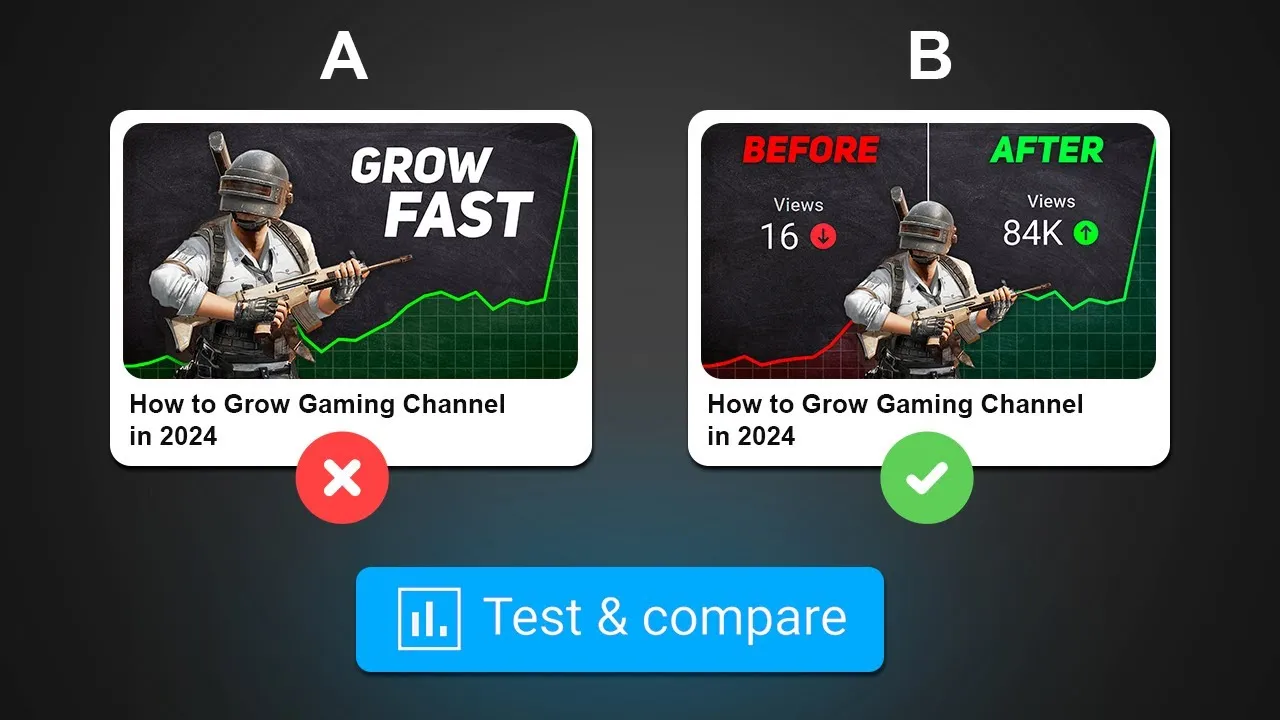 How to AB Test YouTube Thumbnails (& Get More Views)