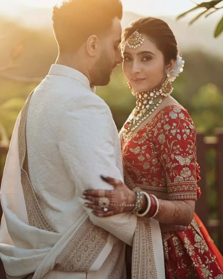 Love in Harmony: A Captivating Wedding Portrait