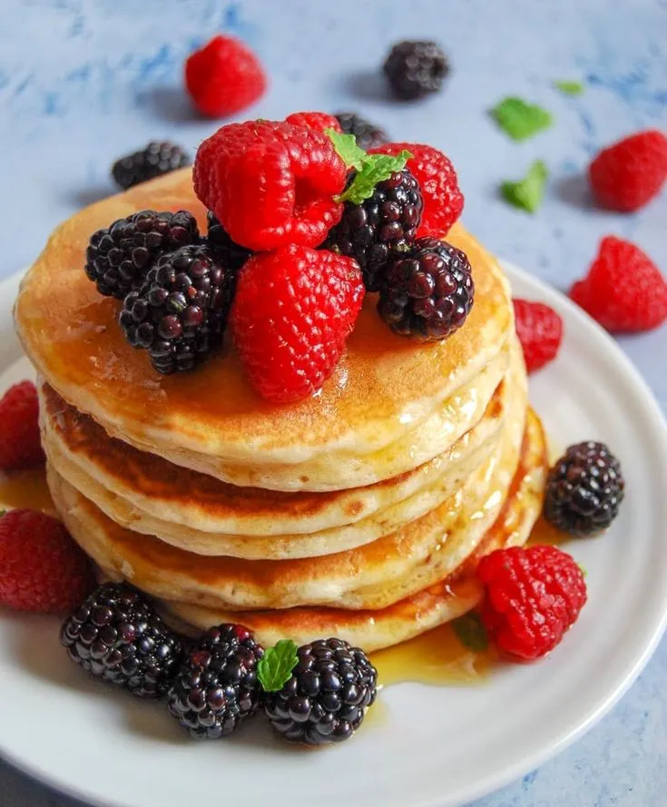 Looking for the best ever fluffy American pancake recipe? Look no further! This foolproof recipe will give you perfect pancakes every single time.