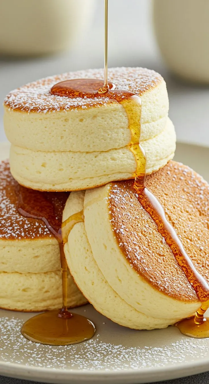 📌 2. Fluffy & Buttery Pancakes – The Ultimate Breakfast Delight 🥞