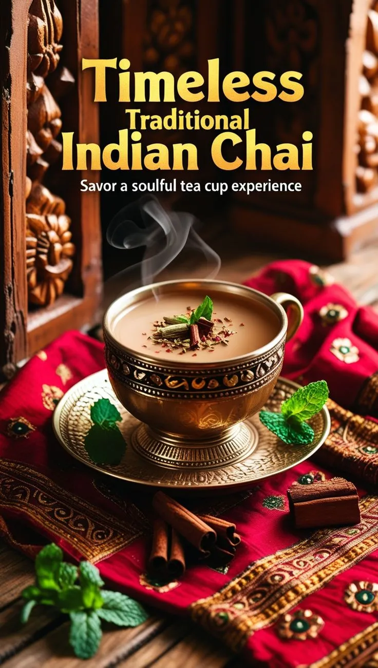 Timeless Traditional Indian Chai: Savor a Soulful Tea Cup Experience