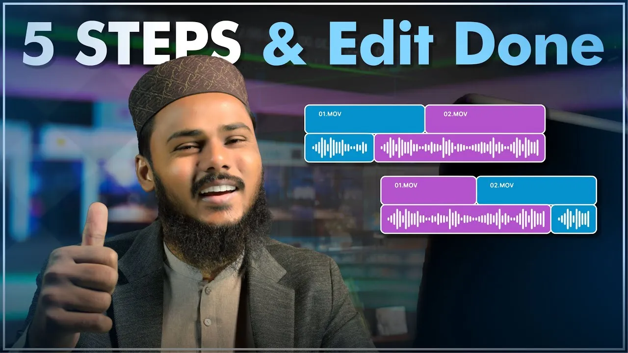 How I Edit My YouTube Videos In 5 Steps | How To Edit Videos for Youtube | F Guide