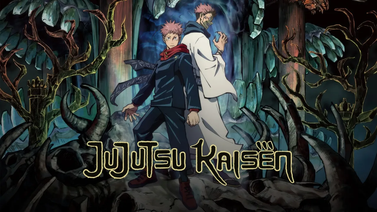 Jujutsu Kaisen, Anime poster, Yuji Itadori, Sukuna, 5K