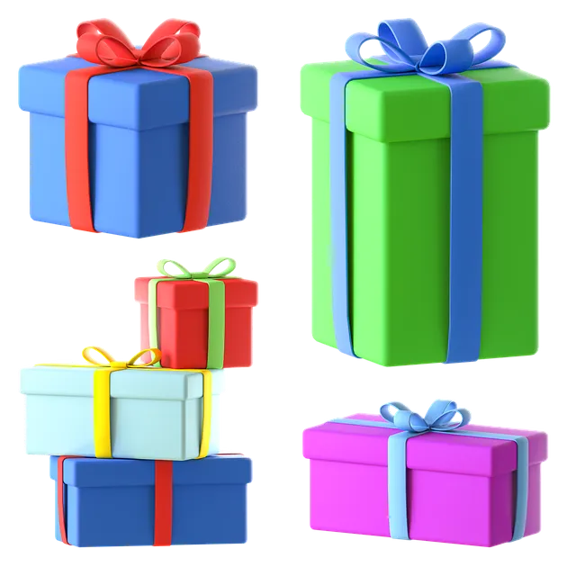 Free Christmas Gifts illustration and picture
