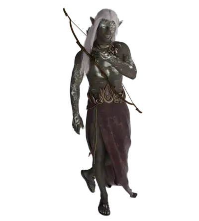 Free Man Elf illustration and picture