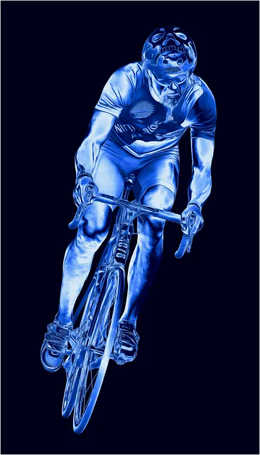 Free Cyclist Bicycle illustration and picture