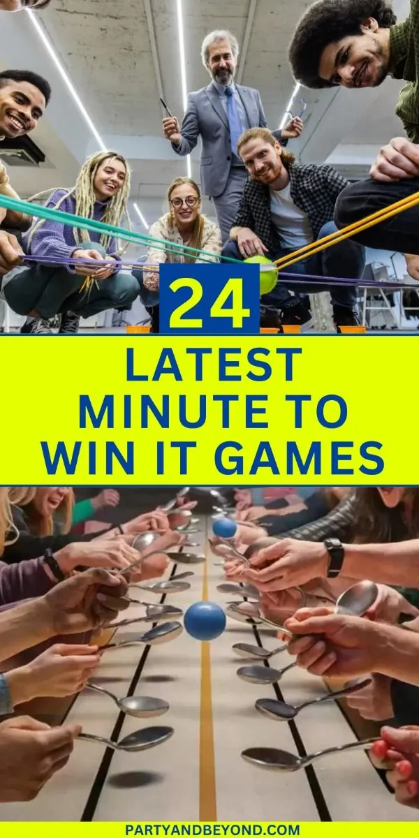 24 Trendy Minute to Win It Games You Must Try in 2024