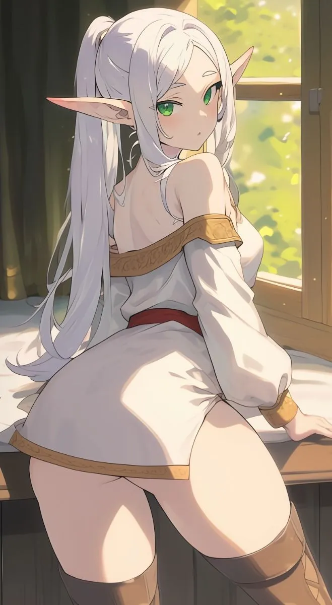 Frieren Anime Fanart Wallpaper