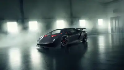 Lamborghini Sesto Elemento, 8K, Albert Spiess Collection, 5K, Garage