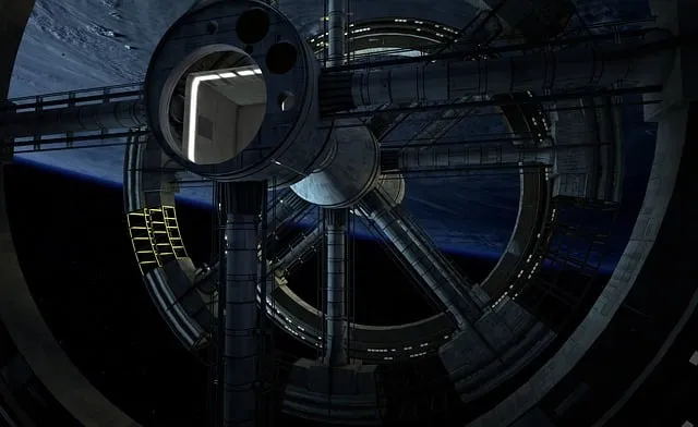 Free Space Station Universe illustration and picture