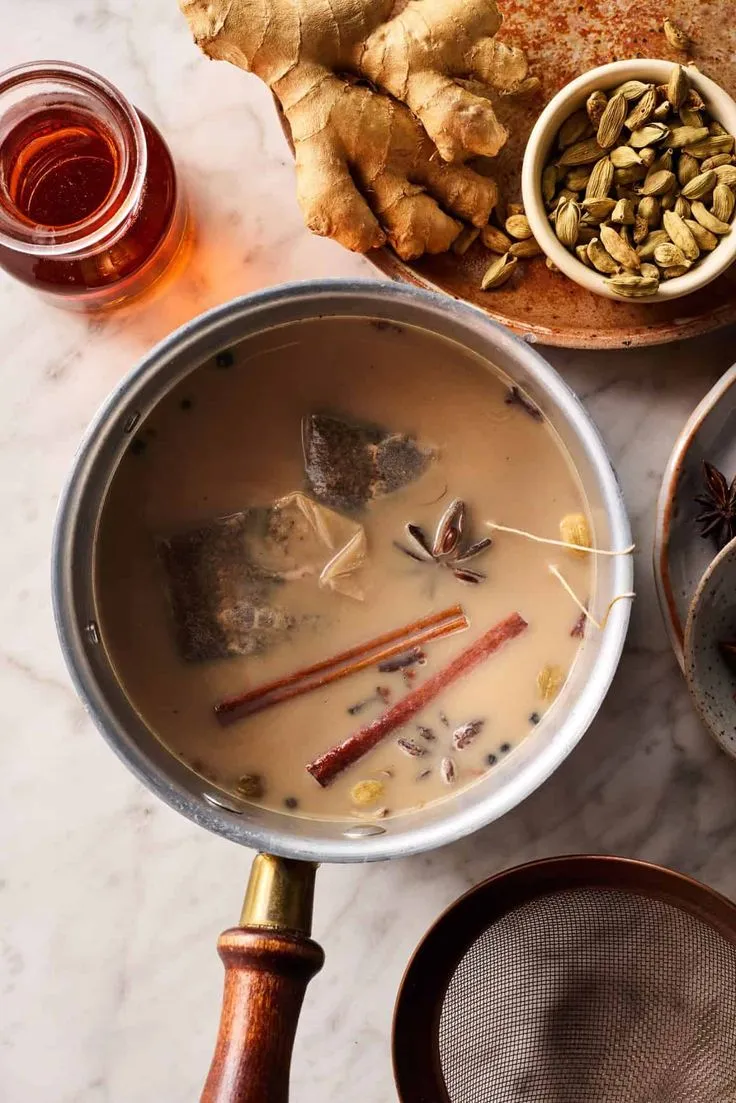 This easy chai latte will warm you up from the inside out