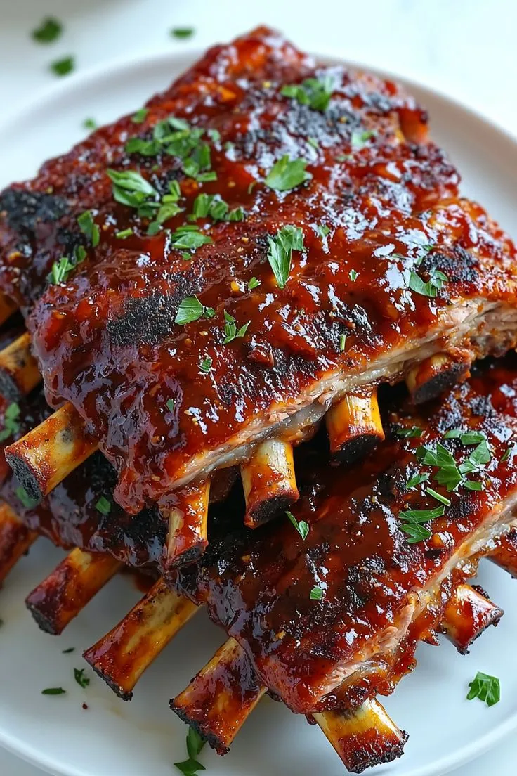 Grandpa’s Famous BBQ Ribs – tender, smoky, and finger-licking good!