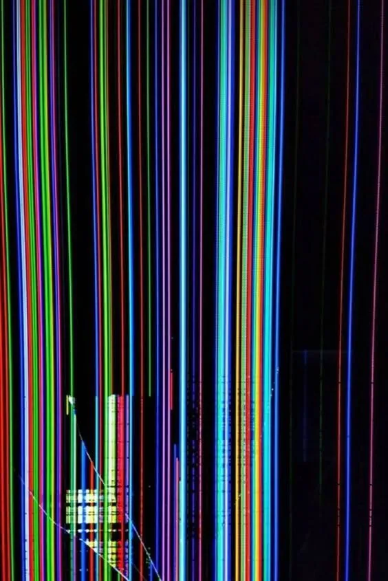 an image of multicolored lines that appear to have been created by light painting