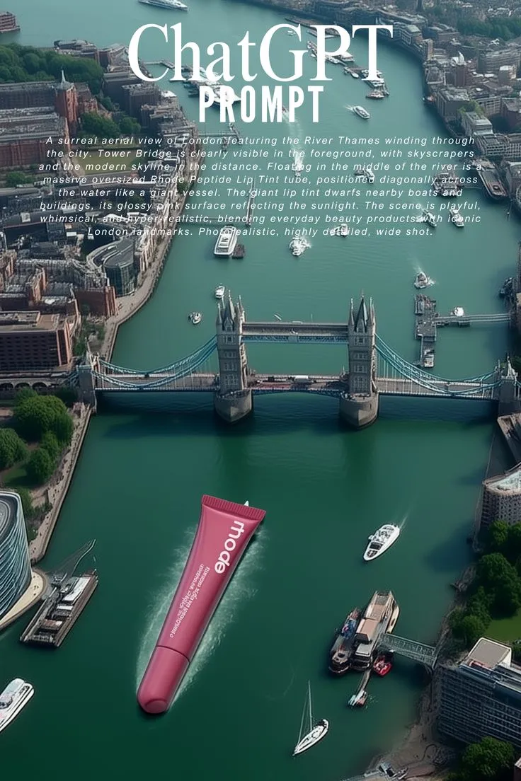 ChatGPT prompt, Rhode skin marketing, skincare photoshoot, midjourney prompt