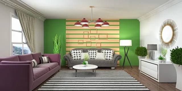 Free Living Room Interior Design illustration and picture