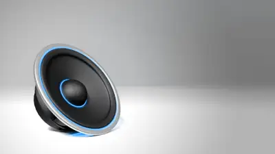 Free Woofer Speaker illustration and picture