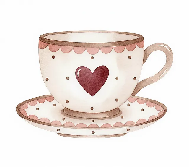 Free Romantic Tea Cup photo and picture