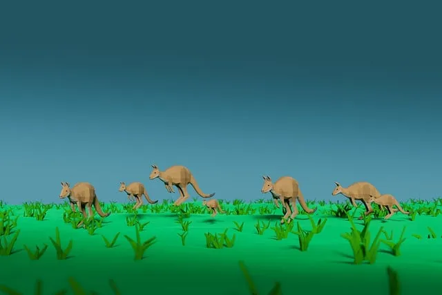 Free Kangaroos Marsupial illustration and picture