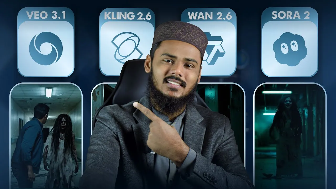 NEW AI Video Generator Wan 2.6 DESTROYS Veo 3.1, Kling 2.6 & Sora 2? Full Comparison | F Guide