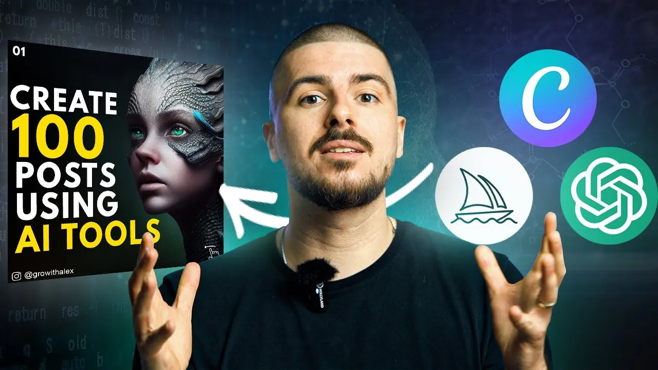 How To Create Graphic Posts Using AI (Canva + Chat GPT)