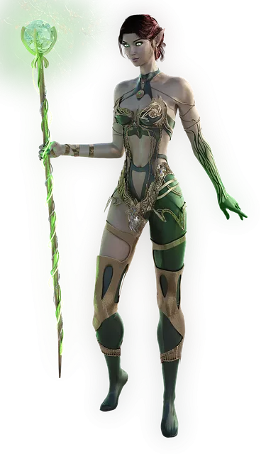 Free Woman 3D illustration and picture