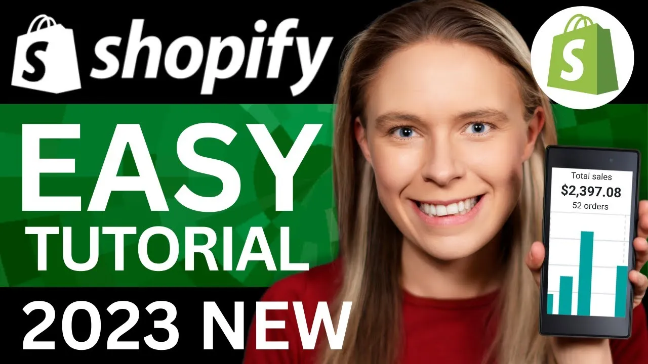 The Shopify Tutorial For Beginners 2023: The EASY Way To Set Up Your Store FAST