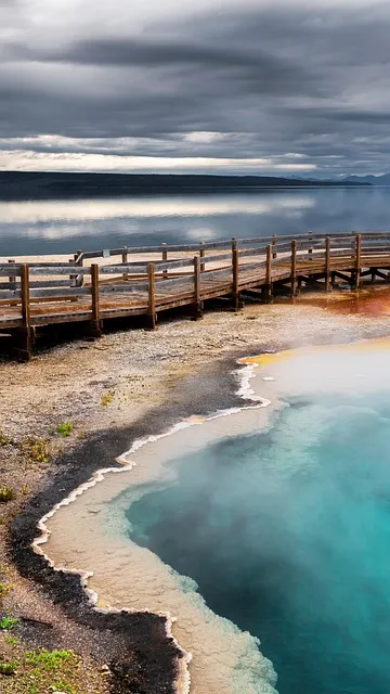 Free Yellowstone Geyser photo and picture