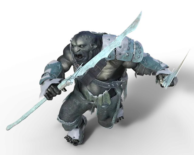 Free Orc Warrior illustration and picture