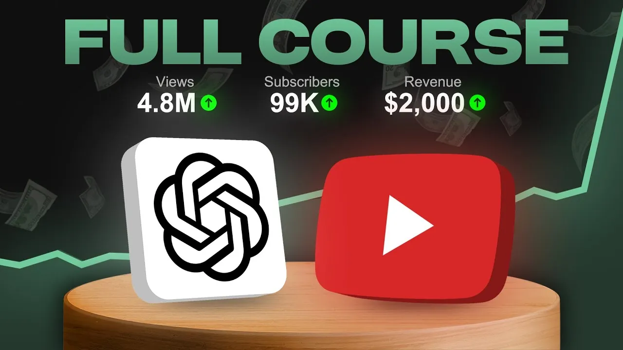 ChatGPT Secrets to Go VIRAL on YouTube | FULL COURSE 2026