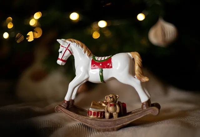 Free New Year Rocking Horse photo and picture