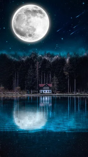 Free Forest Lake photo and picture