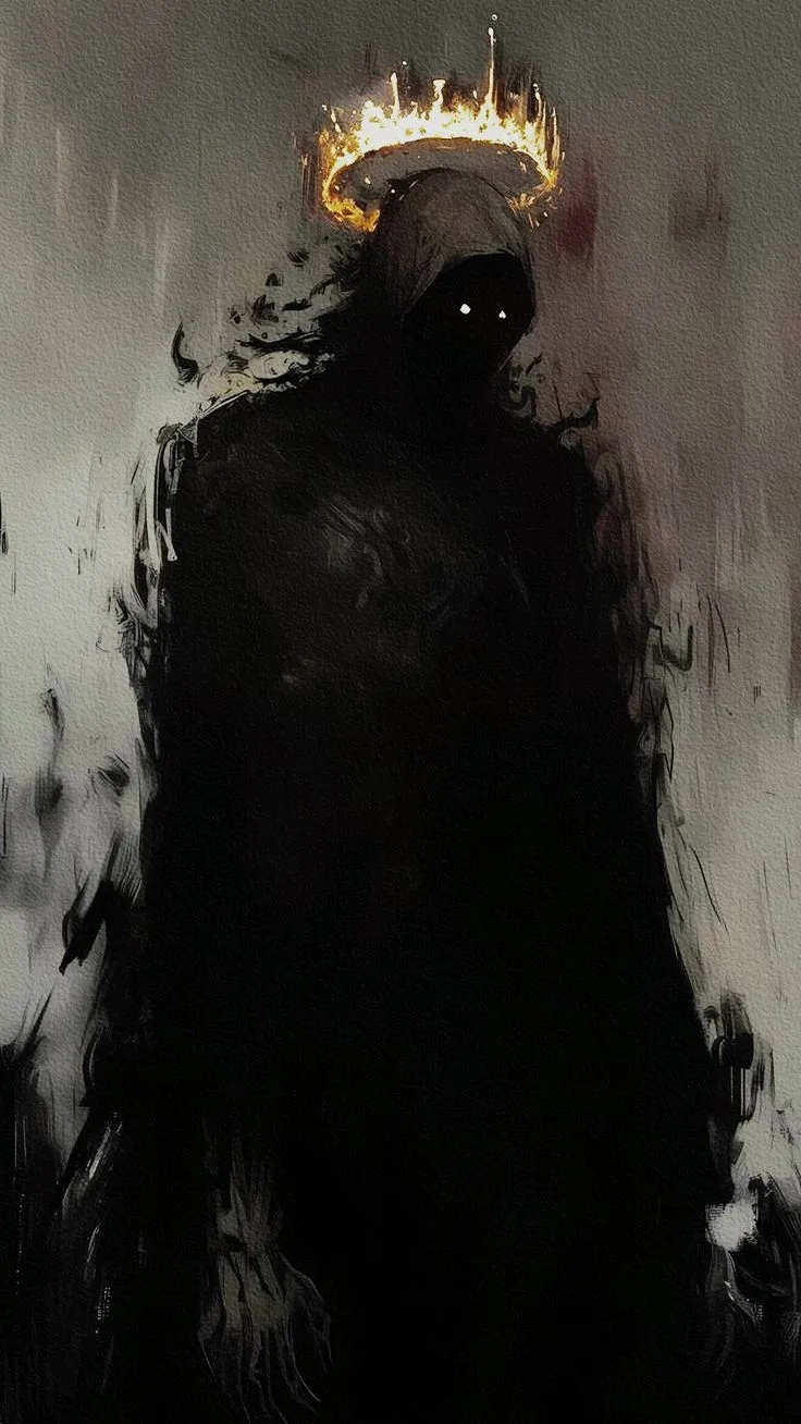 a painting of a man with a crown on his head