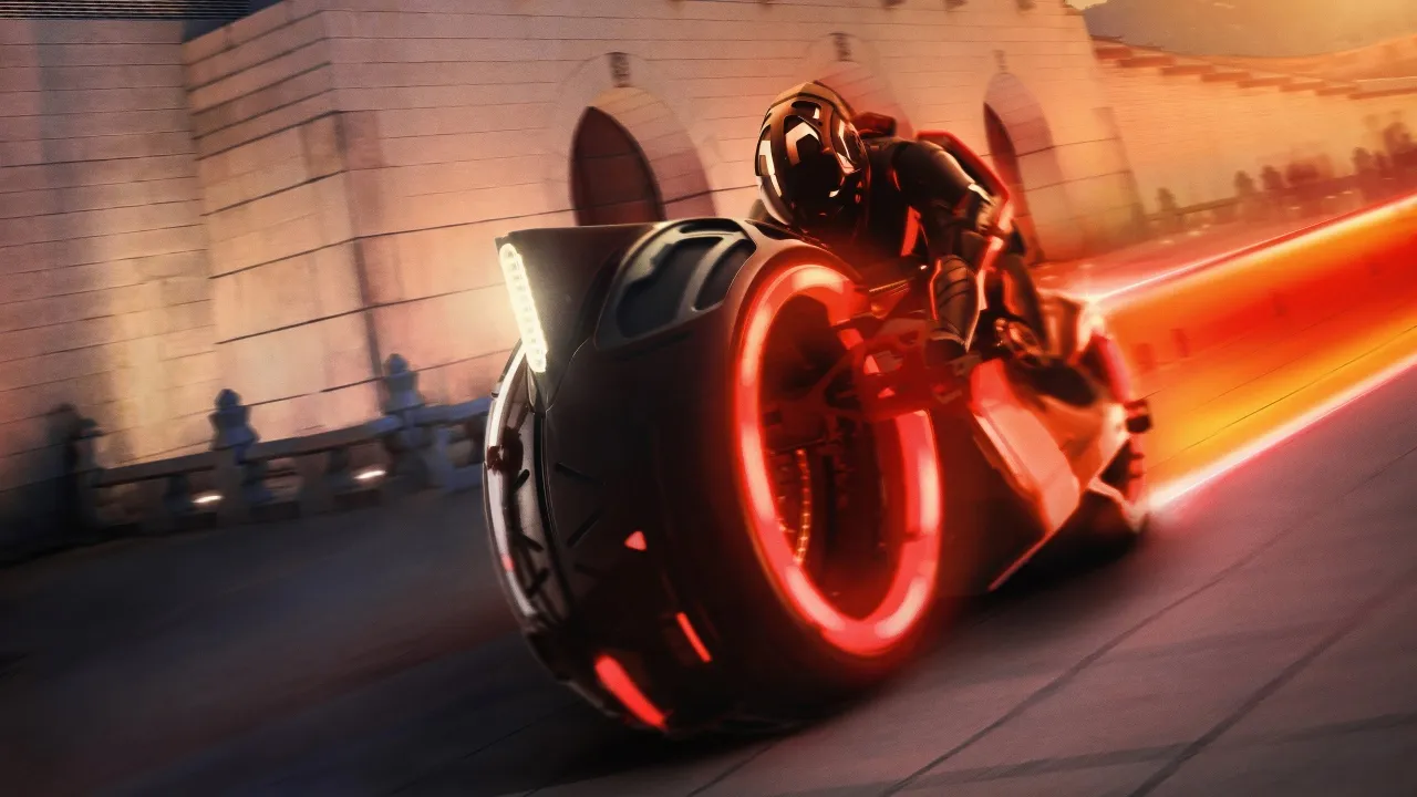 Tron: Ares, Light Cycle, 2025 Movies, 5K