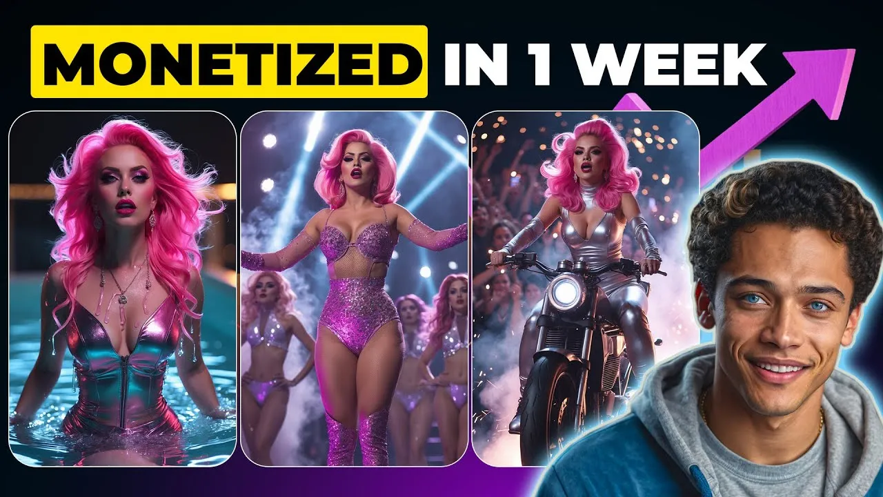 How to Create VIRAL MONETIZABLE AI Music Video for FREE