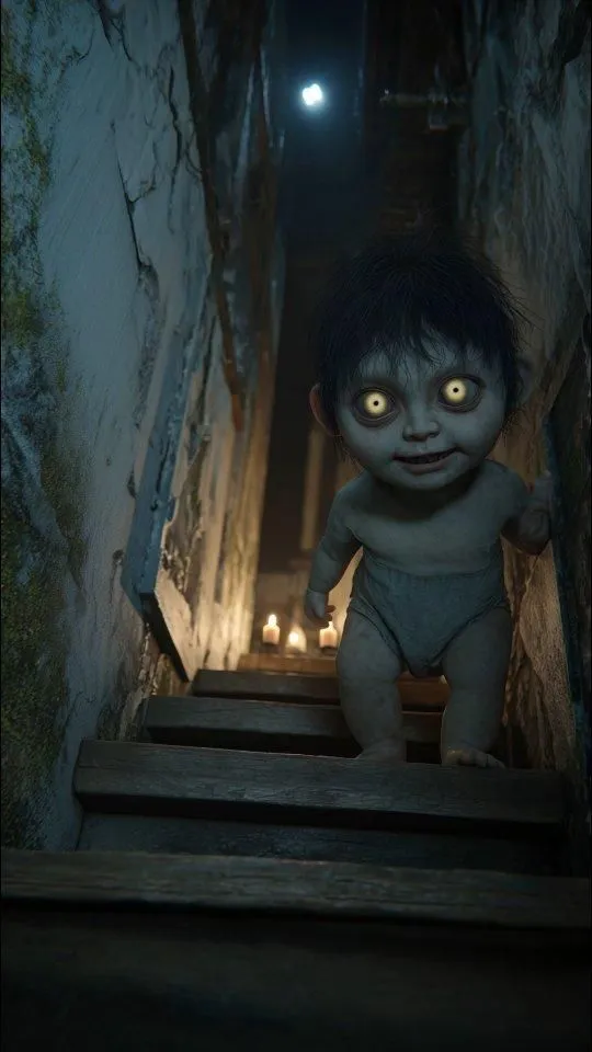 Cursed babies  #scaryreel #horrorlovers #midjourney #horrorai